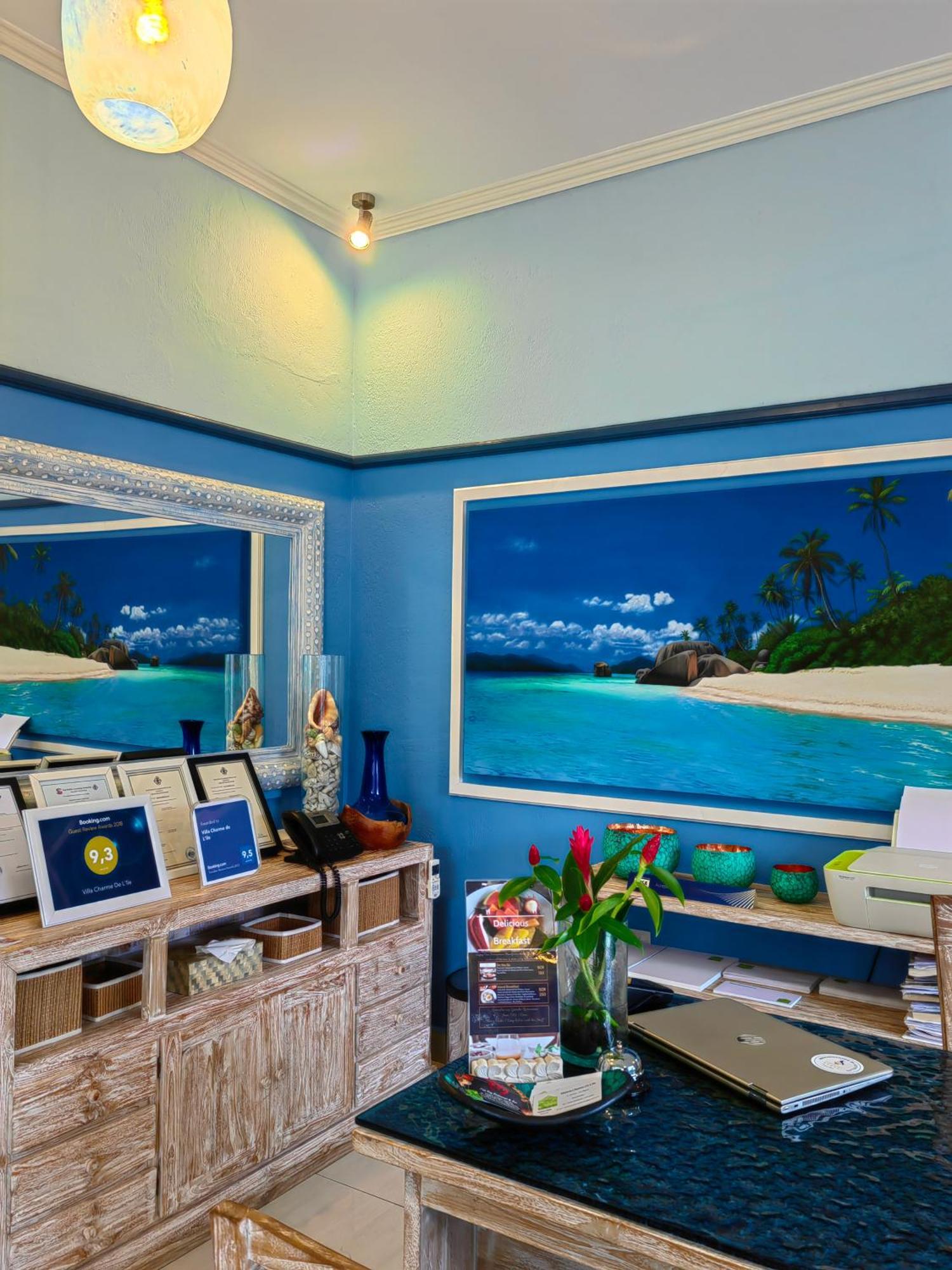 Villa Charme De L'Ile La Digue Eksteriør billede