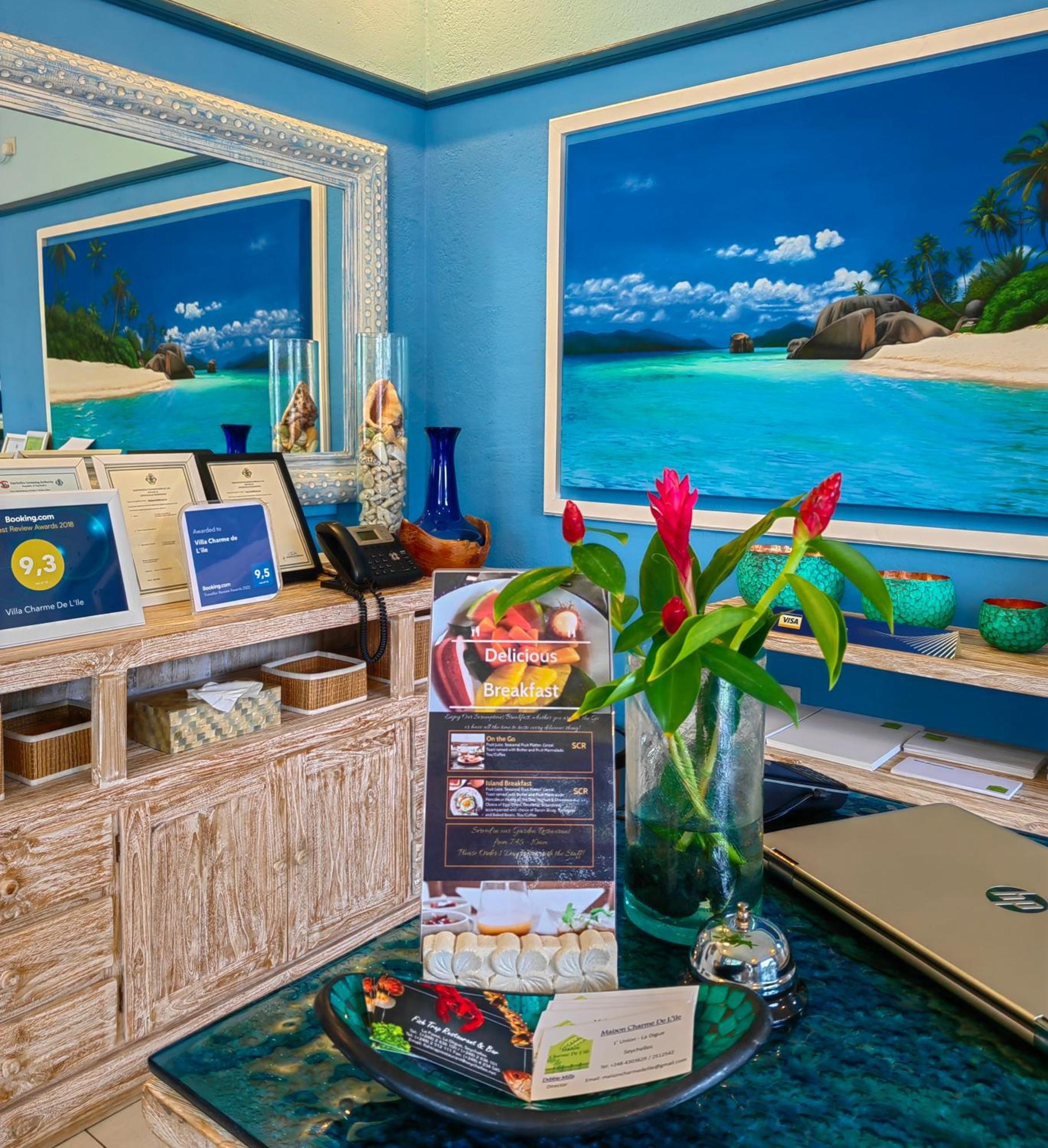 Villa Charme De L'Ile La Digue Eksteriør billede